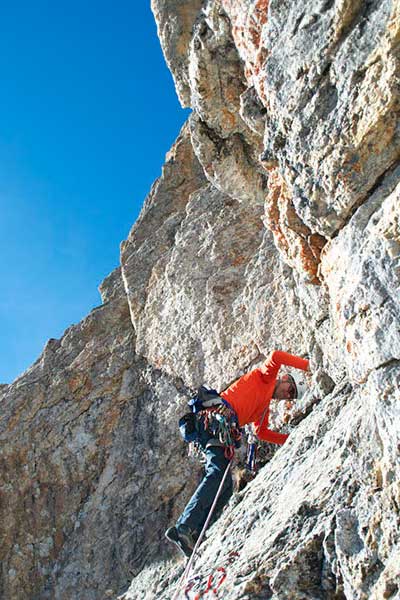 advanced rock climbing