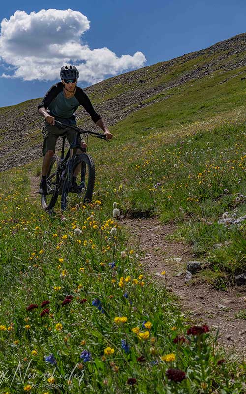 mountain bike clinic portrait